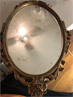 26 x 16" Oval Mirror Needs Work