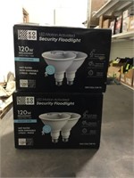 2pk Motion Activated Security Floodlight x 2