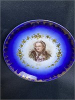 Victoria Carlsbad Austria Plate Blue With