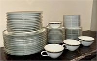 Set of Platinum Edged Fine China #6340