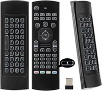 NEW Voice Air Mouse Mini Keyboard Wireless Remote