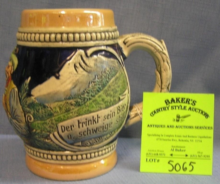 Vintage German beer stein