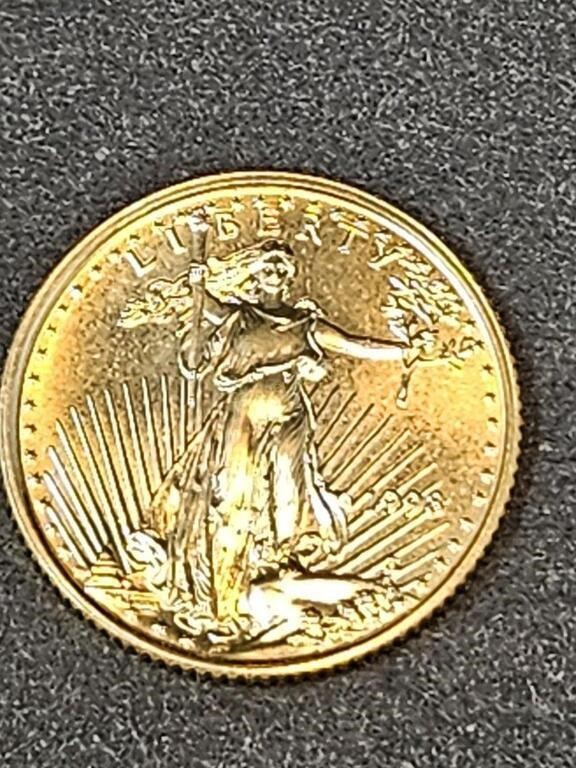 1/10TH OZ.  1998 AMERICAN GOLD EAGLE