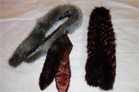 3 PC. STOLES SILVER FOX, MINK AND ANOTHER