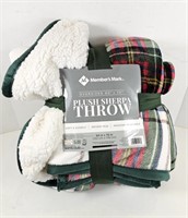 NWT Mark's Oversized Plush Sherpa Throw