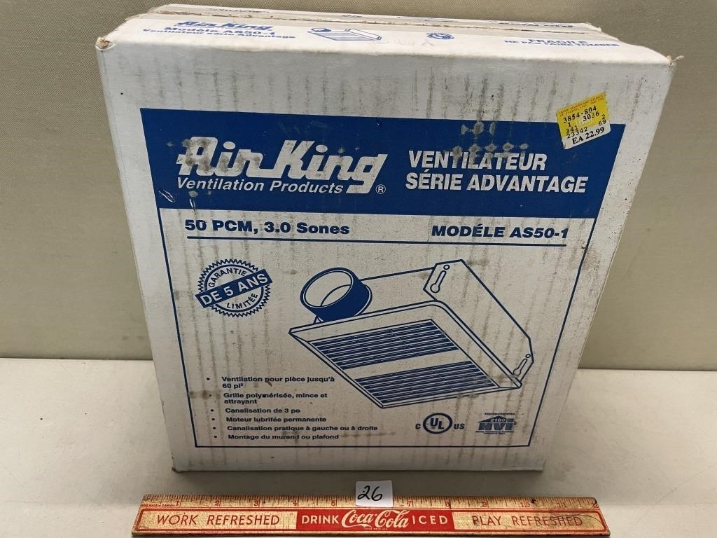 AIR KING VENTILATOR