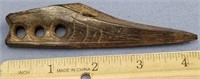 St. Lawrence Island artifact, 4 1/2" long, Old Ber