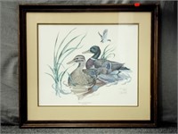 Bill Wesling Signed - Numbered  Duck Print