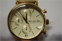 SO & CO New York estate mens watch