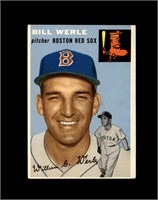 1954 Topps #144 Bill Werle EX to EX-MT+