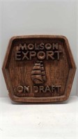MOLSON EXPORT SHIP SIGN