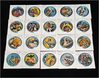 Complete Set (20) 1966 Batman Space Magic Coins