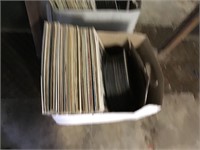 LARGE BOX OF OLDER RECORDS