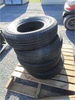 (4) New ST225/75R15 Radial Trailer Tires (1239)
