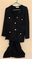 "St. John - Marie Gray" Knit Woman's Black Outfit