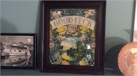 Old Good Luck Picture And Frame