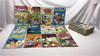 OF) (50) DISNEY COMICS, DONALD, MICKEY, SCROOGE,