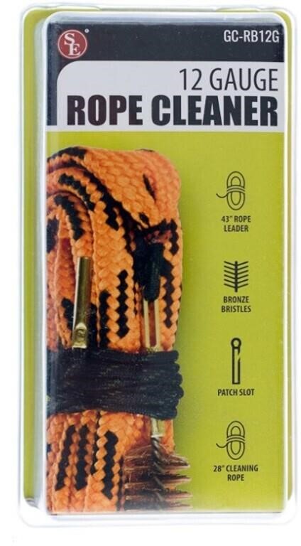 SE 12-Gauge Rope Cleaner - GC-RB12G, NIP