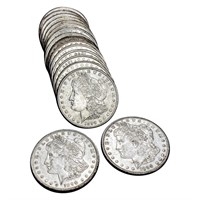 [17 pcs] 1890 Morgan Silver Dollar Collection