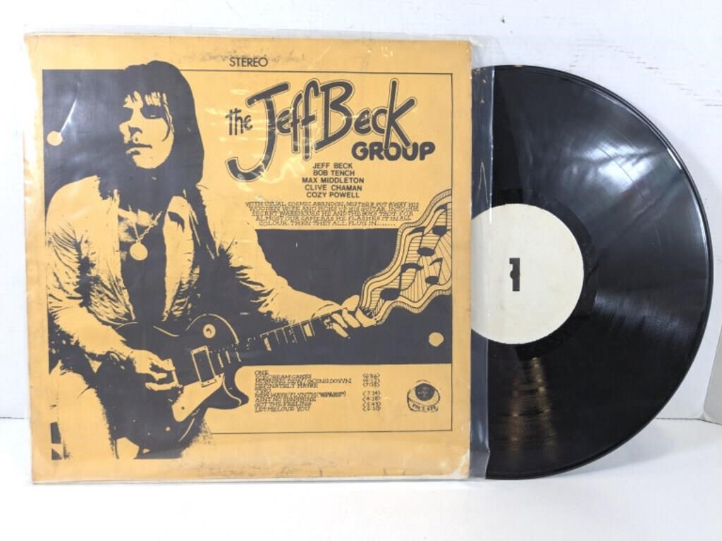 GUC The Jeff Beck Group Vinyl Record