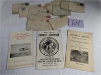 Lot of Early 1900's Postmarked Letters &1950's Pap