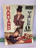 Harvard vs Yale Nov 23 1951 program