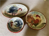 Certified International Collection Platters & Bowl