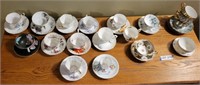 Job Lot of Teacups & Saucers