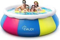 B258  EVAJOY Inflatable Swimming Pool 10ft  30in