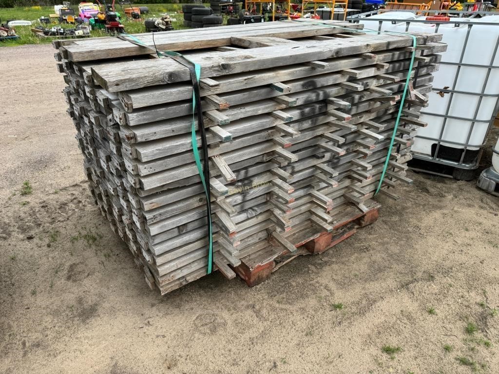 Pallet of 2"x8"x70" lumber
