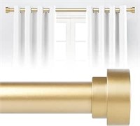 Gold Curtain Rods for Windows 48 to 84 Inch(4-7ft)
