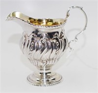 Georgian sterling silver jug