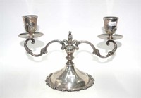 Mexican sterling silver candelabra