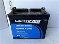 Lawn and garden battery