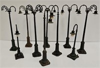 (10) Lionel Prewar Lamp Posts