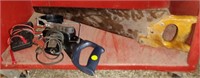 Hand Saws, Pipe Clamp, etc.