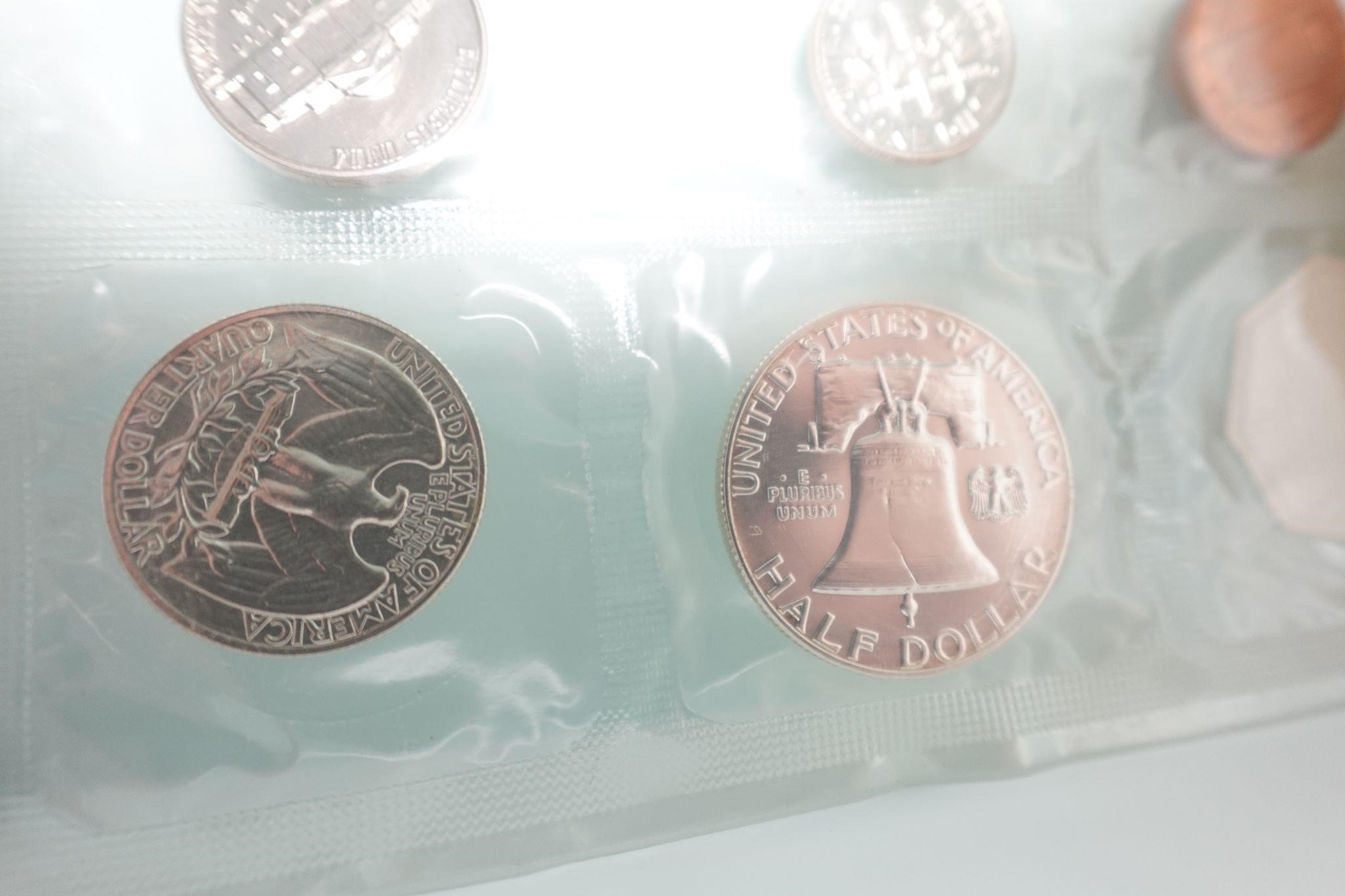 1962 Treasury Mint proof set. (Silver)