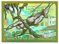 Topps 75th #4 Tarzan & The She Devil Rainbow Foil
