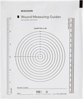 500 New Sealed McKesson Wound Measuring Guides 7M
