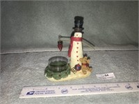 Yankee Candle Snowman Candle Holder