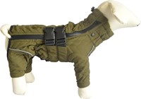 Warm Dog Coat Double Layers Dog Vest, 4 Legs Cover