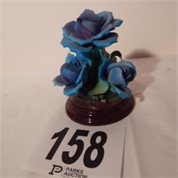 CAPODIMONTE FLOWER MADE IN ITALY 6 IN