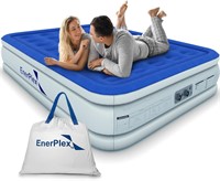 EnerPlex Air Mattress  Built-In Pump  Queen