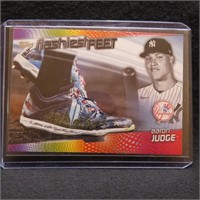 Aaron Judge 2022 Topps Flashiest Feet FF-11