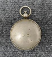 US WWI-WWII Waltham Pocket Compass