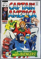 Captain America #116 1969 Marvel Comic Book