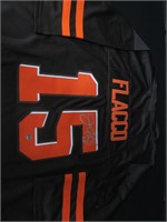 Joe Flacco Signed Jersey COA Pros