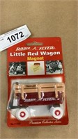 Radio flyer little red wagon magnet