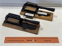2 x Tobacco Cutters - L240mm