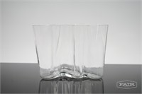 Alvar Aalto for Iittala Finland Early Glass Vase